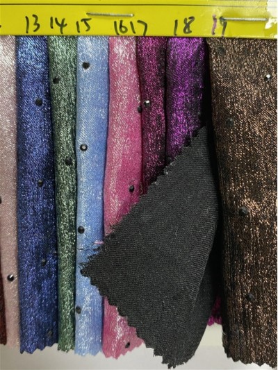 GZ-KD  燙珠細閃閃光布 正面照